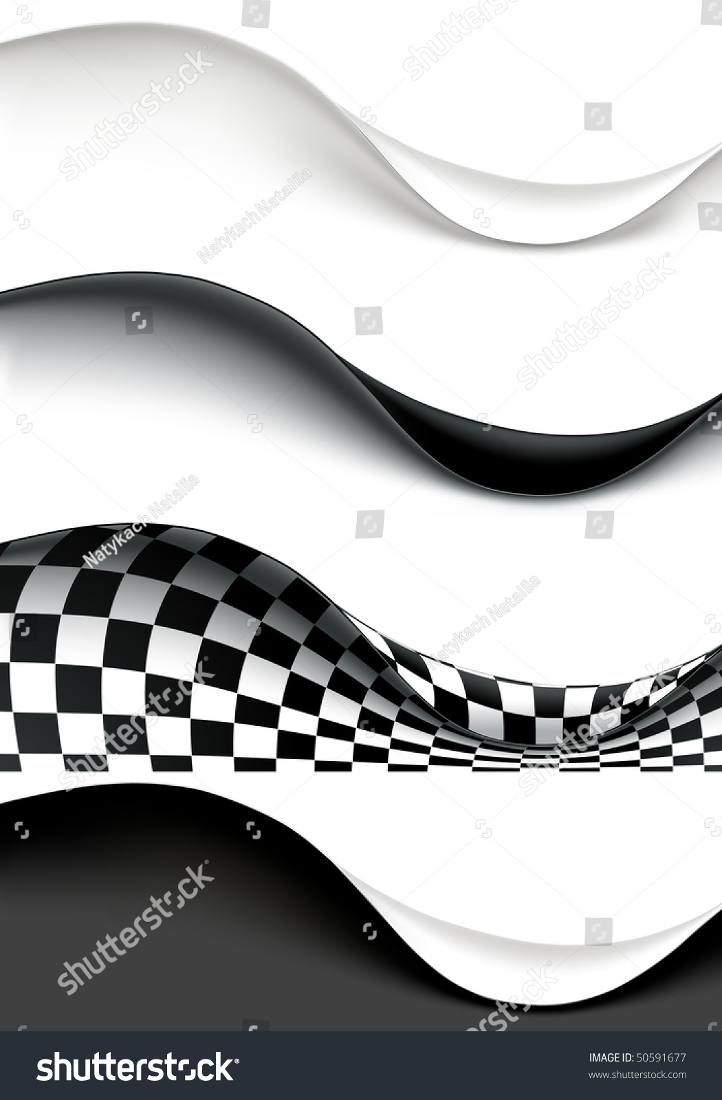 Wave Banners Vector Stock Vector 50591677 - Shutterstock