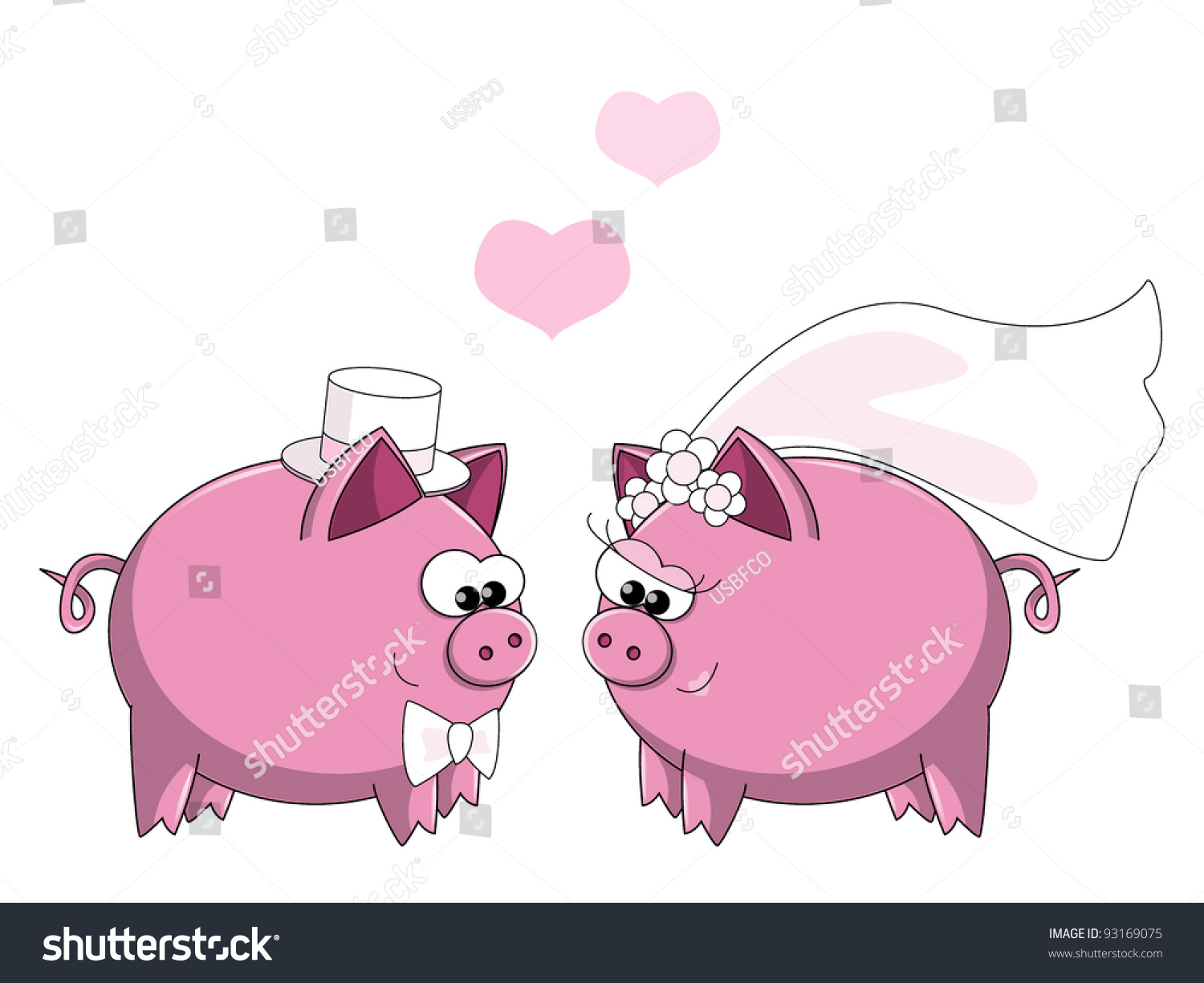 valentine pig clipart - photo #14