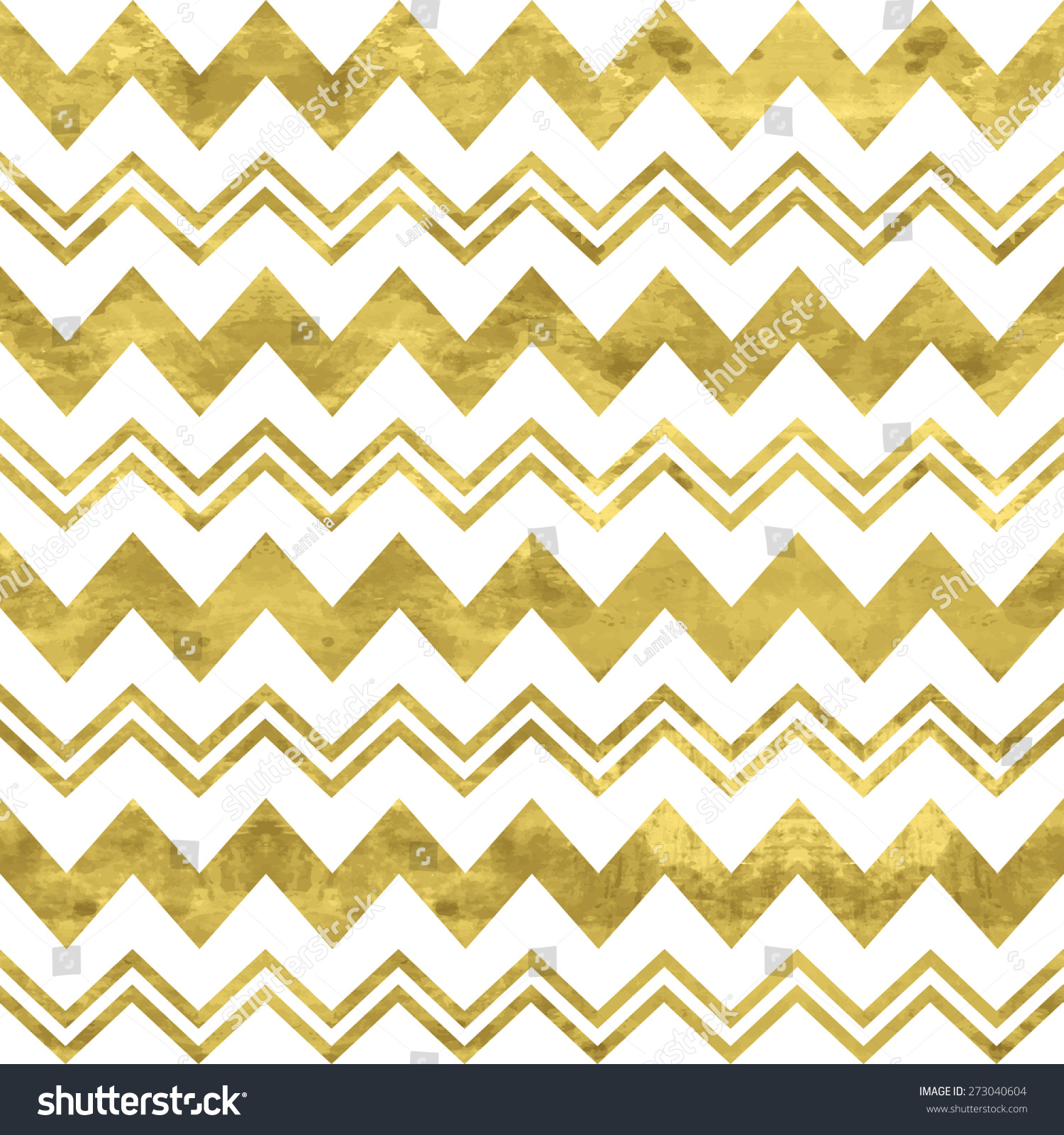 White And Gold Pattern. Abstract Geometric Modern Background. Vector