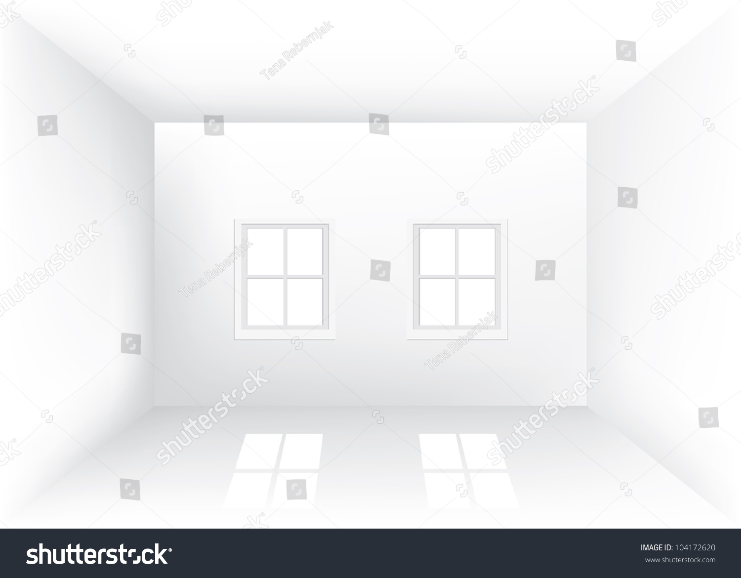 White Room Vector - 104172620 : Shutterstock