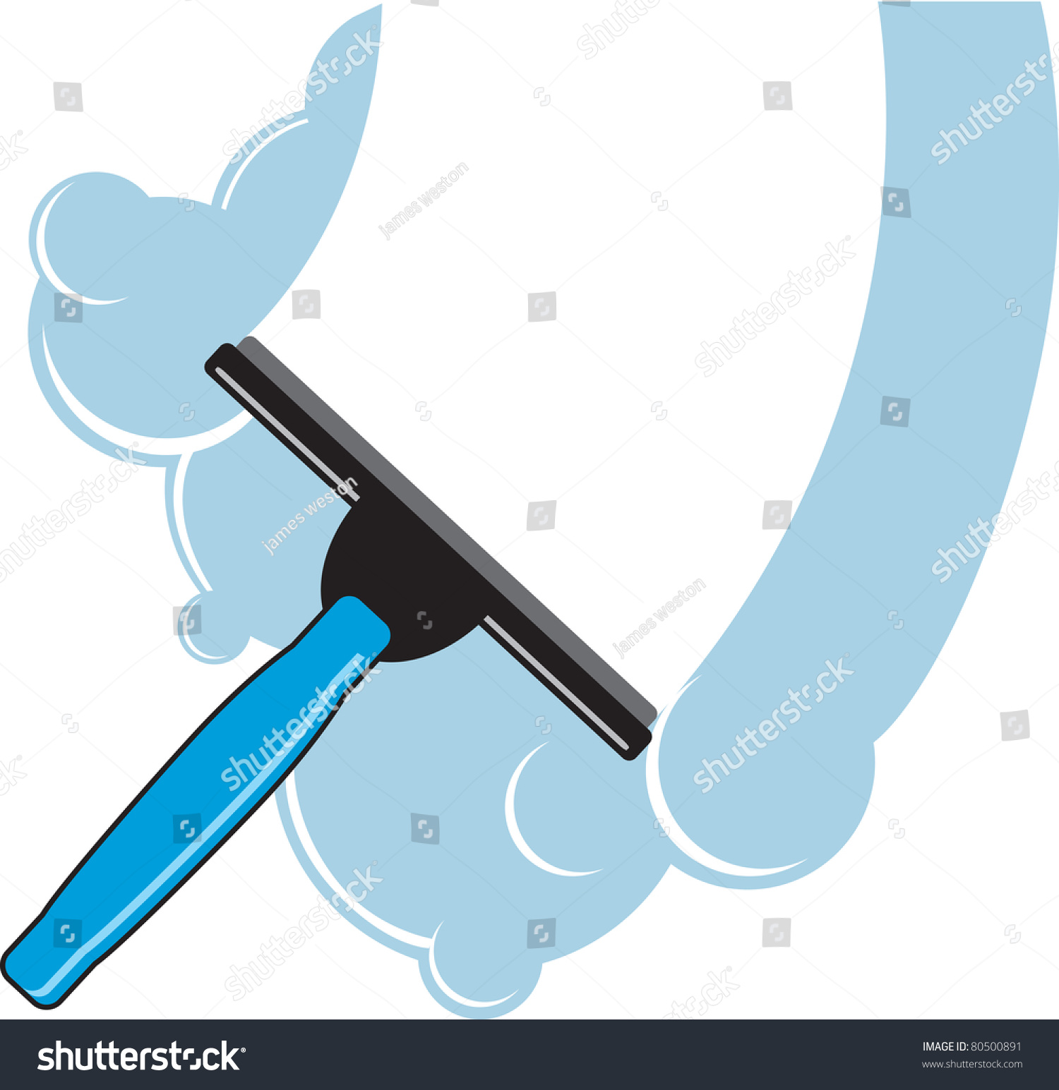 Window Cleaning Stock Vector Illustration 80500891 : Shutterstock