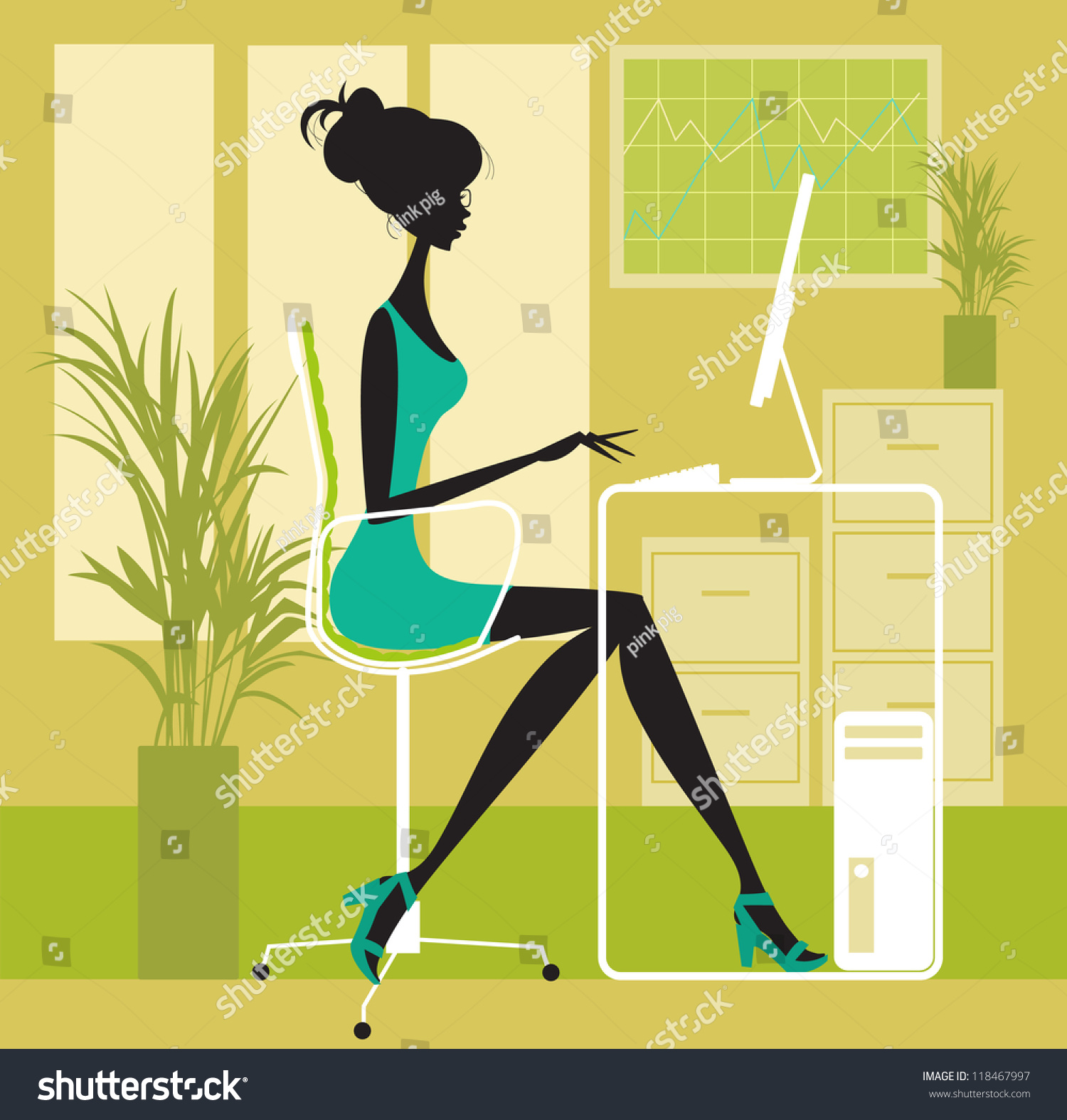 office environment clipart - photo #20