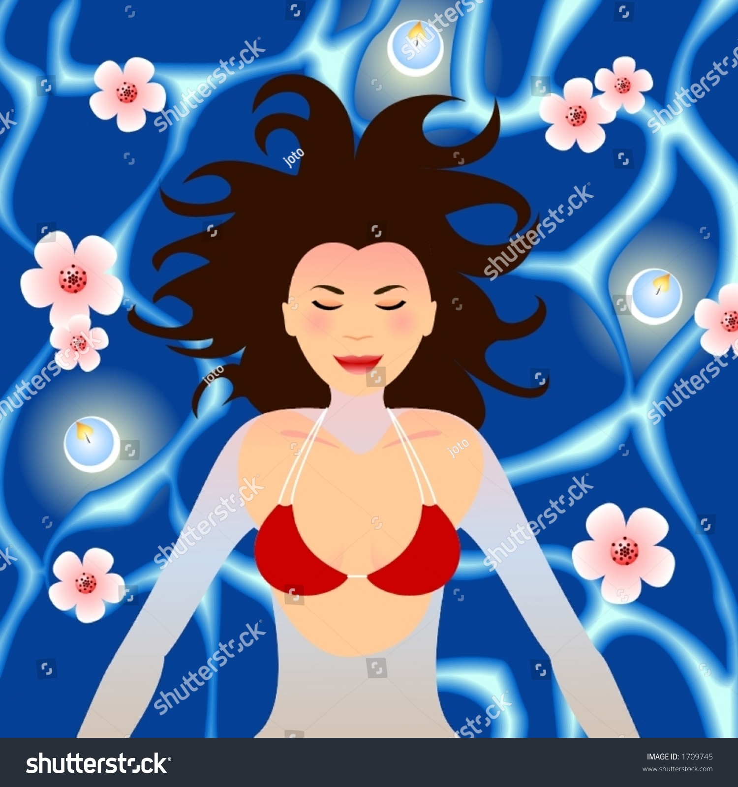 Black women jack off Remove her bikini top