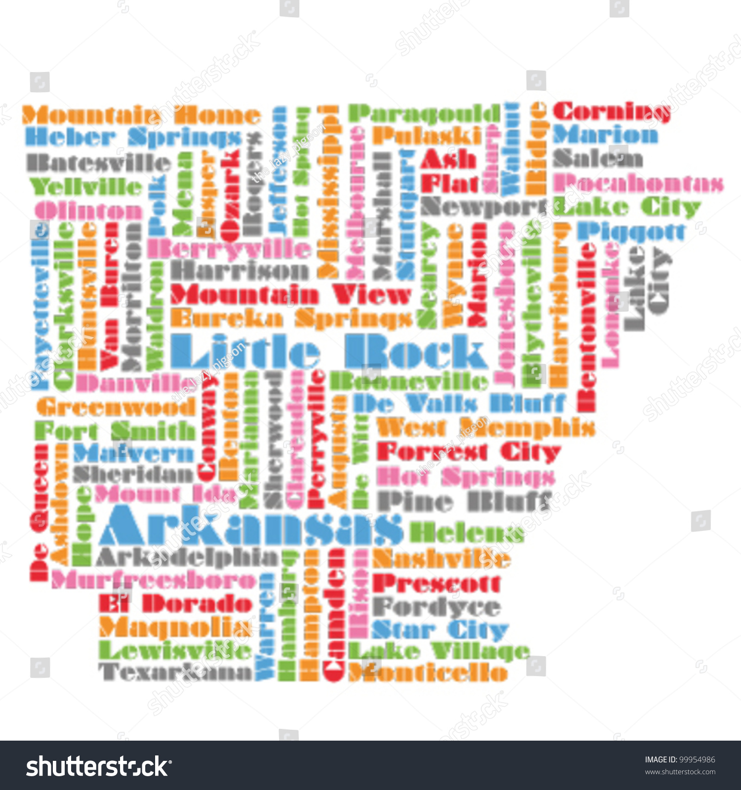 word-cloud-map-of-arkansas-state-stock-vector-illustration-99954986