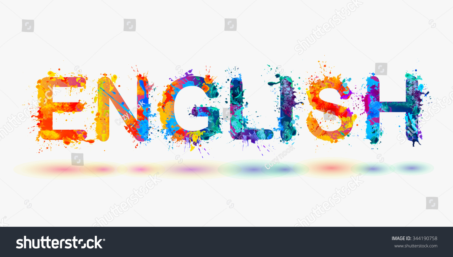 clipart of the word english - photo #1