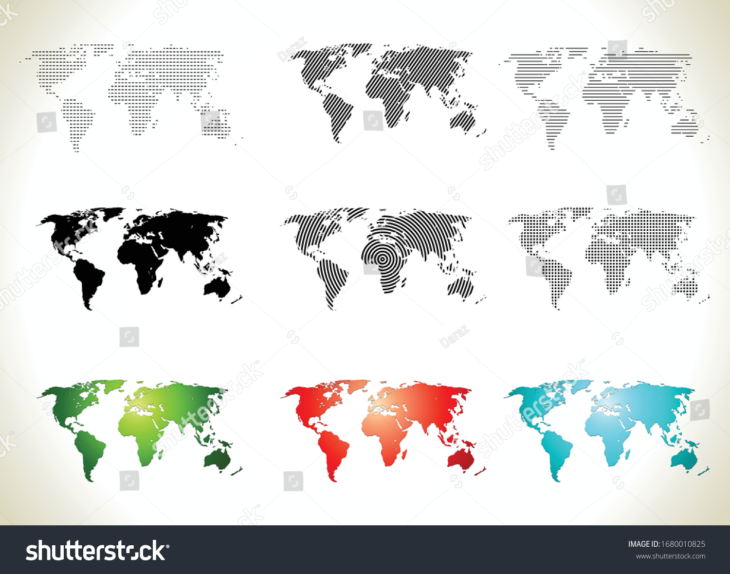 Mapa Mundial Un Mapa Del Mundo Vector De Stock Libre De Regal As