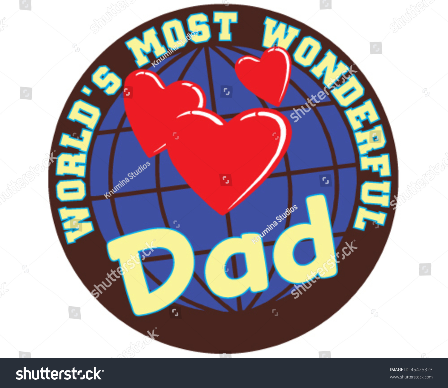 world-s-most-wonderful-dad-award-stock-vector-illustration-45425323