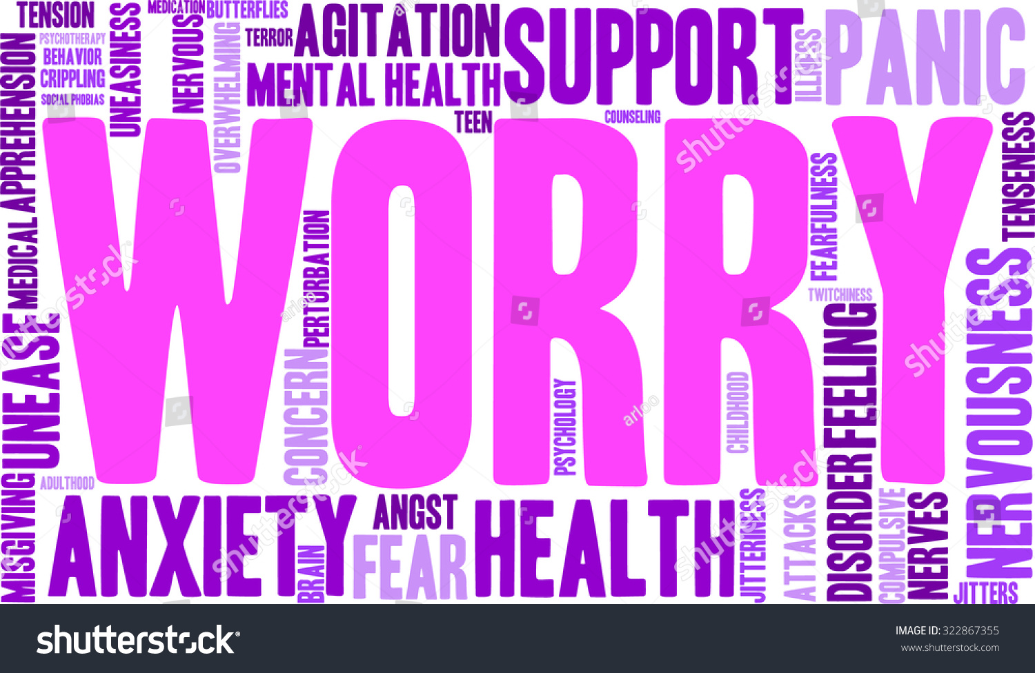 worry-word-cloud-on-white-background-stock-vector-322867355-shutterstock