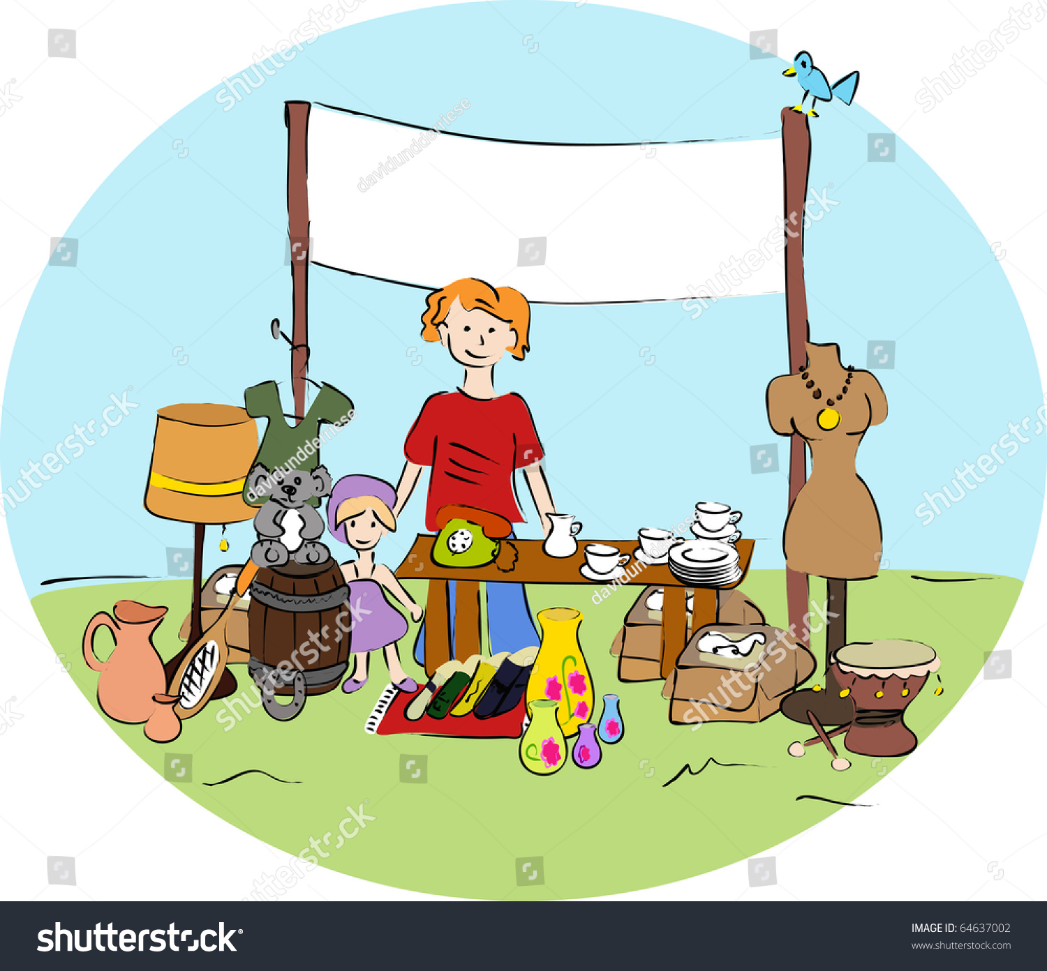 Yard Sale Vector Shutterstock