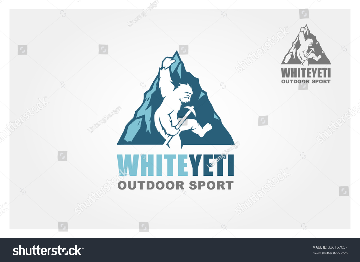 Yeti, Vector Logo Template - 336167057 : Shutterstock