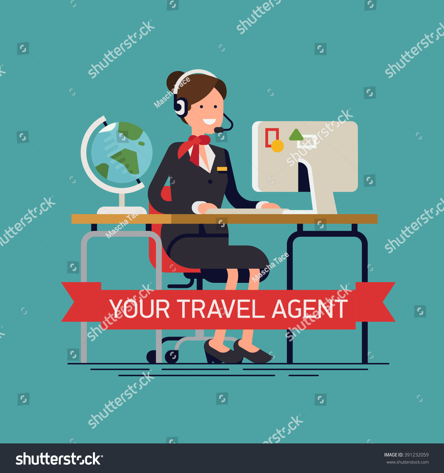 travel agent clipart free - photo #24