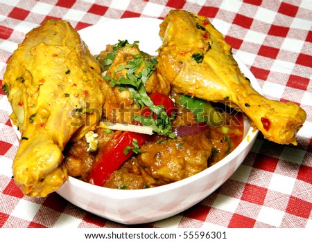 curry chicken with chicken legs