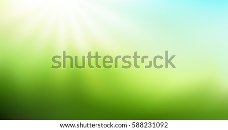 Abstract Nature Blurred Background Green Gradient Backdrop With Sunlight Ecology Concept For Your Graphic Abstract Nature Blurred Background Green Gradient Backdrop With Sunlight Ecology Concept For Your Graphic