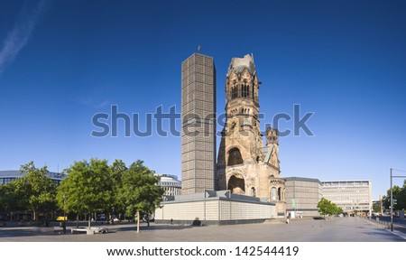 Similar – Image, Stock Photo Kaiser Wilhelm Memorial Church