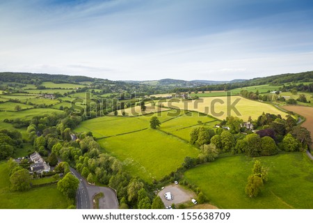 Similar – Image, Stock Photo Crop traveler in woods during vacation