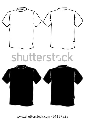 Black T Shirt clip art Free Vector / 4Vector