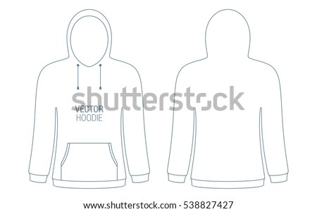 blank hooded sweatshirt template illustration download free vector black sweatshirt template