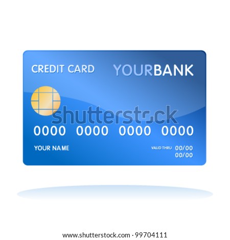 Isolated credit card