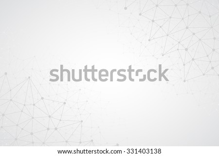 Abstract bright simple tech vector background. Connection structure. Polygonal vector abstract wallpaper. Abstract technology shapes. Vector science background