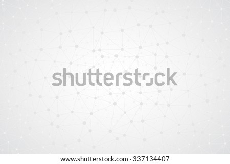 Abstract bright simple tech vector background. Connection structure. Polygonal vector wallpaper. Abstract science background. Bright vector wallpaper. Science background. Technology background