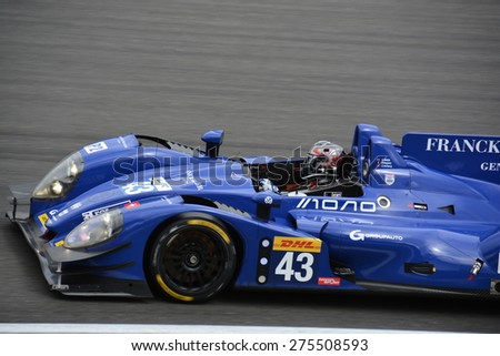 SPA-FRANCORCHAMPS, BELGIUM - MAY 2: British race car driver Oliver Webb (Team SARD Morand) during the FIA World Endurance Championship race on May 2, 2015 in Spa-Francorchamps, Belgium.