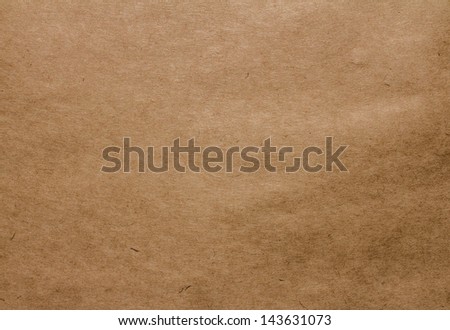 Designed grunge brown natural recycled paper texture, background