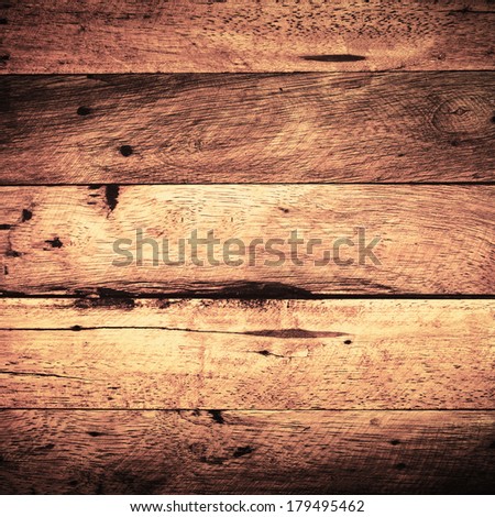 Wood texture for your background. Grunge wooden background with grain, square.