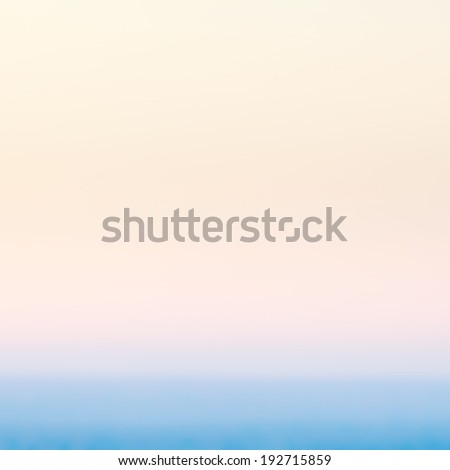 Smooth abstract gradient background in pastel colors. Defocused abstract texture background, horizont.