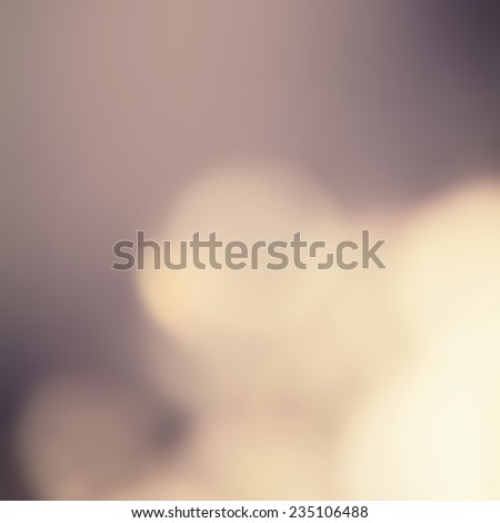 Dark Abstract blur boke background with natural defocused lights. Holiday party background with blurry special magic effect.