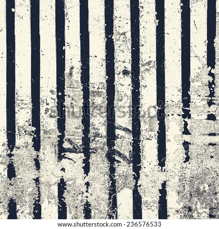 Stripped Background in grunge style. Grunge surfaced  background, street style, vertilal lines
