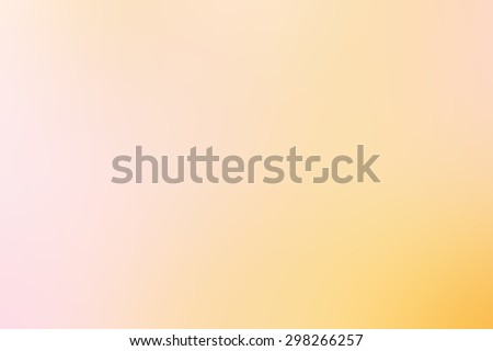 Gradient soft blurred abstract background for your design. Yellow golden color