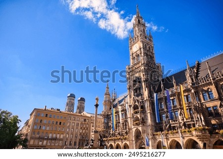 Similar – Image, Stock Photo The Town Hall Sightseeing