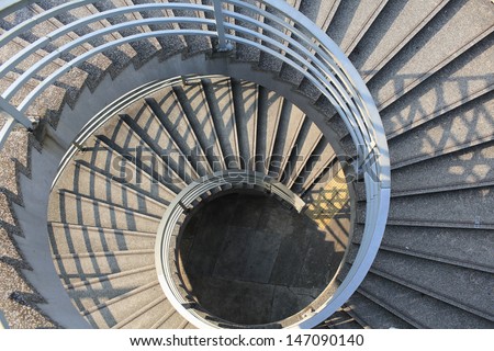 Similar – Foto Bild Wendeltreppe mit Schwindelgefühl