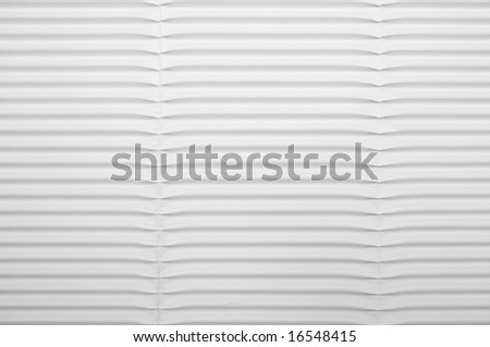 White Corrugated Cardboard Detail Macro
