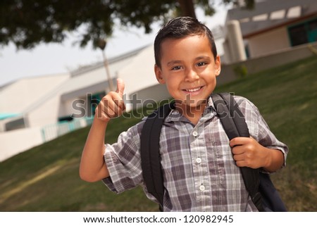 Similar – Image, Stock Photo Happy Latin boy with Down syndrome dancing at home