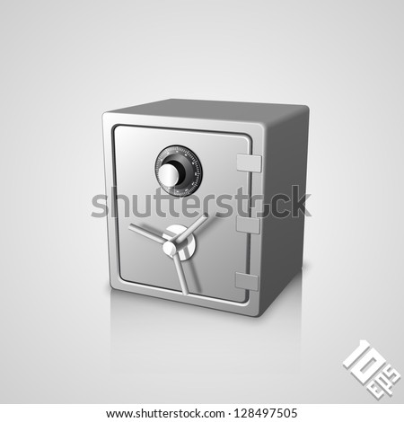 closed safe icon