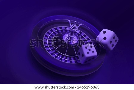 Casino fortune machine winner, jackpot fortune of luck, win banner. Vector illustration