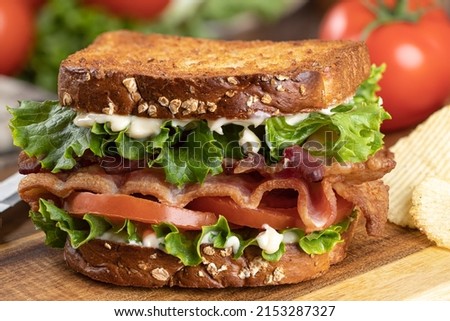 Similar – Foto Bild Ein BLT ist eine Art Sandwich