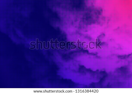 Halftone Clouds