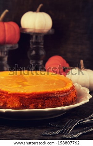 Pumpkin  cheesecake