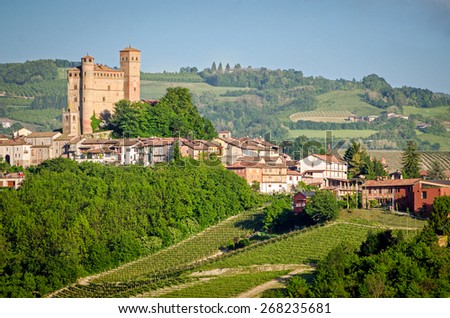 Serralunga d'Alba, Langhe, Piedmont, Italy