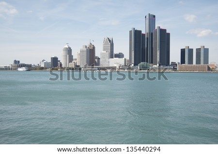 Detroit Skyline 2012