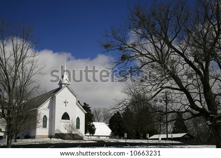 Rural Church in Tennessee