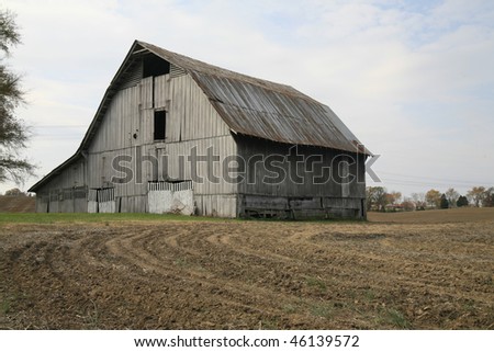 Barn and field Central Tennessee