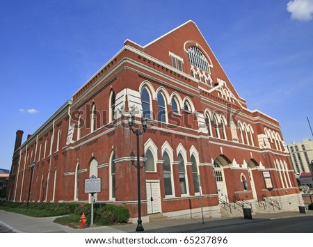 The Ryman Auditorium , the Mother Church of Country Music