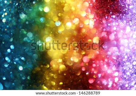 Rainbow of lights