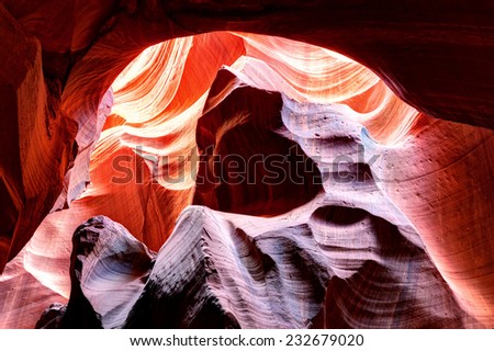 Similar – Image, Stock Photo Antelope Canyon II