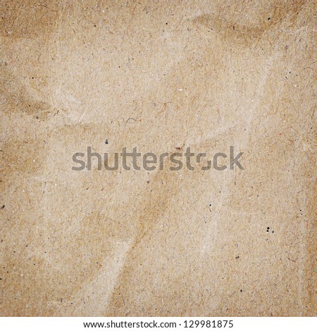 Grunge brown paper background.