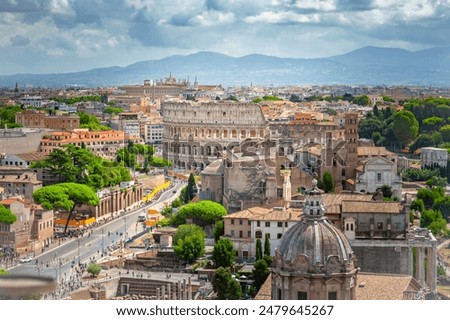 Similar – Image, Stock Photo Colosseum Rome Italy