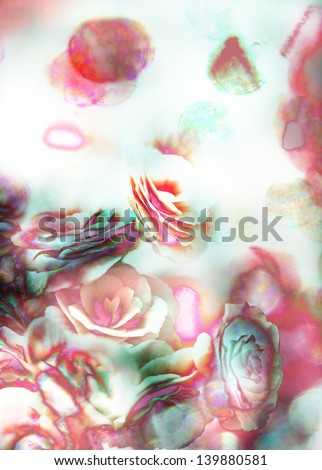Abstract flower background/ beautiful background with pink flowers